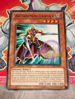 Carte Yu Gi Oh ARCHDEMON LANCIER STBL-FR009 - Image 1