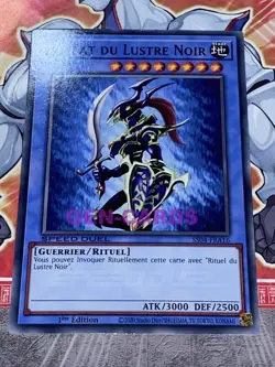 Carte YU GI OH SOLDAT DU LUSTRE NOIR SS04-FRA16 - Image 1