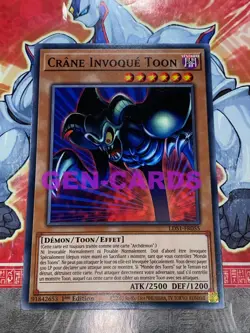 Carte YU GI OH CRANE INVOQUE TOON LDS1-FR055 - Image 1