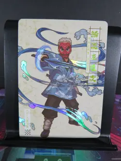 Sakonji Urokodaki Rare Card Demon Slayer Time Strata CCG Collectible Holo Accent - Image 1