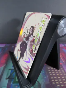 Kanae Kocho Rare Card Demon Slayer Time Strata CCG Collectible Holo Accent - Image 2