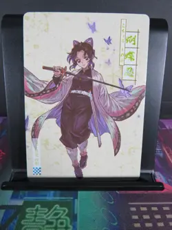 Shinobu Kocho Rare Card Demon Slayer Time Strata CCG Collectible Holo Accent - Image 1