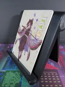 Shinobu Kocho Rare Card Demon Slayer Time Strata CCG Collectible Holo Accent - Image 2