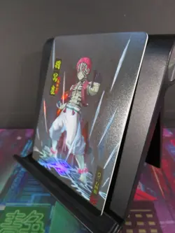 Akaza Upper Rank Rare Card Demon Slayer Time Strata CCG Collectible Holo Accent - Image 2