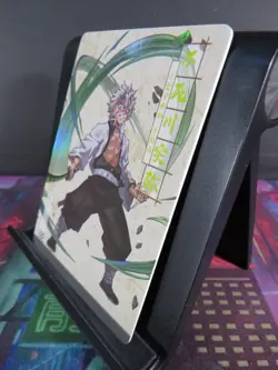 Sanemi Shinazugawa Rare Card Demon Slayer Time Strata CCG Collectible HoloAccent - Image 2