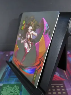 Daki Upper Rank Rare Card Demon Slayer Time Strata CCG Collectible Holo Accent - Image 2