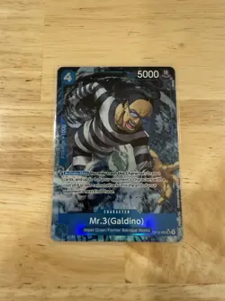 Mr.3 (Galdino) Alternate Art SR (OP16-056) One Piece TCG The Time of Battle NM - Image 1