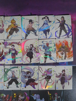 Full Set Rare Card Demon Slayer Time Strata CCG Collectible Holo Accent - Image 3