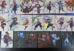 Full Set Rare Card Demon Slayer Time Strata CCG Collectible Holo Accent - Image 4