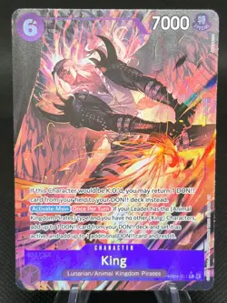 King (Alternate Art) EB04-031 NM One Piece CCG OP14 - Image 1