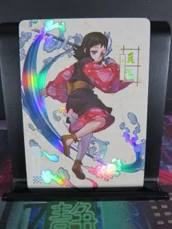 Makomo Rare Card Demon Slayer Time Strata CCG Collectible Holo Accent - Image 1