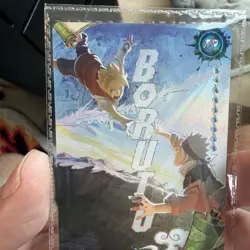 Kayou Naruto Promo Card Boruto Uzumaki NREA-PR-001 NEW SEALED - Image 3