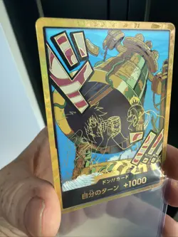One Piece Japanese DON!! Card (Kalgara) (Gold) Premium Booster Vol. 2 Foil NM - Image 2