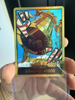 One Piece Japanese DON!! Card (Kalgara) (Gold) Premium Booster Vol. 2 Foil NM - Image 3