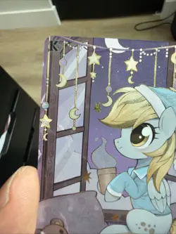 Kayou My little Pony CCG Card MLPME-UR-011L4 Derpy Hooves Muffins Pajamas Mint - Image 2