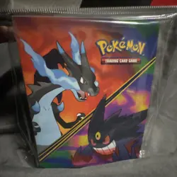 Pokemon Mega Charizard X & Mega Gengar 60 card mini portfolio binder only - Image 3
