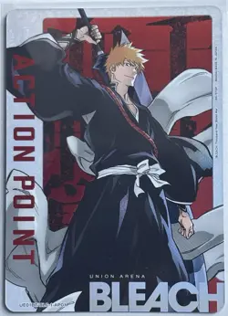 (AP01) (Ichigo Kurosaki) Action Point Card UE01BT/BLC-1-AP01 Foil - Image 1