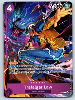 Trafalgar Law (Illustration Box Vol.6) #P-093 One Piece Promotion Cards - Image 1