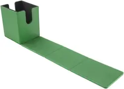 Ultra Pro Vivid Alcove Flip Deck Box Green Holds 100 Standard Size Cards - Image 1