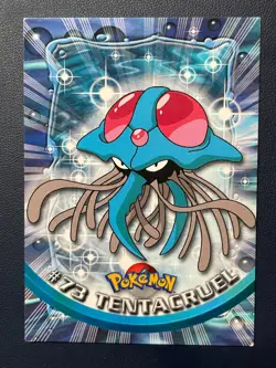 1x Topps 1999 Tentacruel 73 Blue Logo Pokemon Card Moderate Play First Print H1 - Image 1