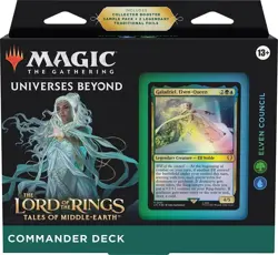 New! The Lord of the Rings: Tales of Middle-Earth Commander Deck - Elven Council 195166205052 - Image 1