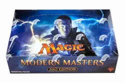 2017 Modern Masters MTG (Magic the Gathering) Factory Sealed 4-Box Booster Case - Image 1