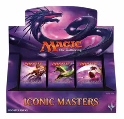 Iconic Masters MTG (Magic the Gathering) Factory Sealed 2 Box Booster Case - Image 1