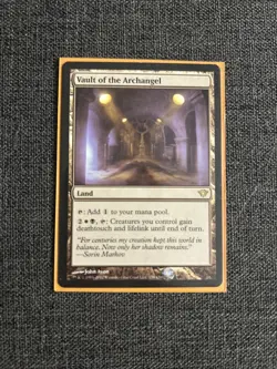 Vault of the Archangel - R - Dark Ascension 158 - MTG - Image 1