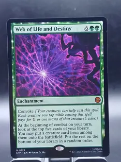 MTG Web of Life and Destiny, NM-Mint, English Marvel's Spider-Man - Image 1