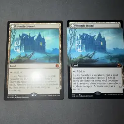 2x MTG Hostile Hostel - Creeping Inn Innistrad: Midnight Hunt Regular #264 - Image 1