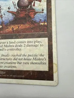 Ankh of Mishra x1 MTG Fifth 5th Edition 1x Magic Fair Heavy Play HP - Image 2