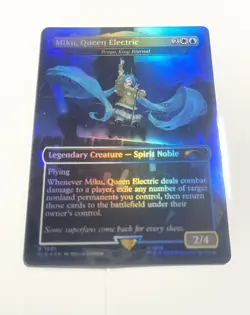 Miku, Queen Electric - Brago, King Eternal (Rainbow Foil) Secret Lair Drop Foil - Image 1
