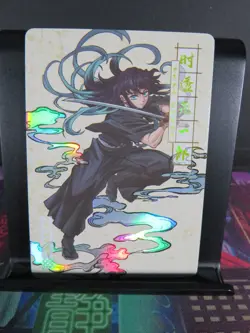 Muichiro Tokito Rare Card Demon Slayer Time Strata CCG Collectible Holo Accent - Image 1
