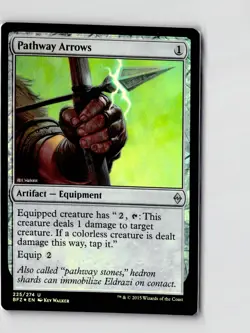 Pathway Arrows 225 Uncommon Battle for Zendikar Magic: The Gathering Foil LP - Image 1