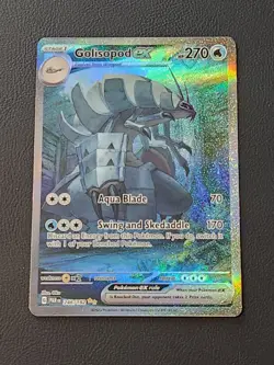 Golisopod EX 246/182SV04: Paradox Rift Full Art Holo Card NM Condition Pokemon - Image 1