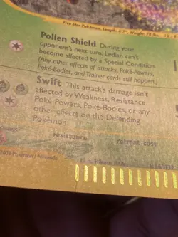 Pokemon Skyridge Singles Ledian H14/H32 - Holo - Image 2