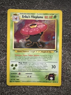 ERIKA’S VILEPLUME HOLO - POKEMON 5/132 GYM HEROES ENGLISH - Image 1