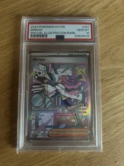 2023 Pokemon TCG SV1 Miriam 251/198 Special Illustration Rare Englisch PSA 10 - Image 1