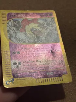 Jynx 18/147 Holo Reverse Rare Aquapolis Card Pokemon English Poor Played Damaged - Image 3