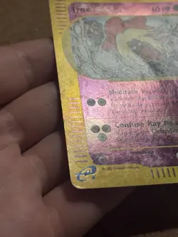 Jynx 18/147 Holo Reverse Rare Aquapolis Card Pokemon English Poor Played Damaged - Image 4