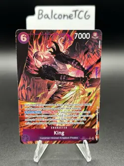 One Piece King (EB04-031) (Alternate Art) The Azure Sea’s Seven OP14 - Image 2
