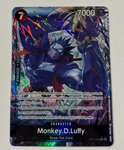 Monkey.D.Luffy OP15-092 ALT ART Adventure on Kami's Island English Luffy NM - Image 2