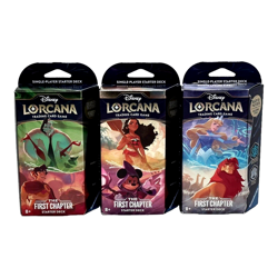DISNEY LORCANA TCG The First Chapter Starter Deck: All 3 Variants - NEW - Image 1