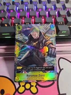 Roronoa Zoro (Illustration Box Vol.3) OP07-113 One Piece Promotion Cards Foil - Image 1