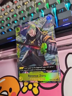 Roronoa Zoro (Illustration Box Vol.3) OP07-113 One Piece Promotion Cards Foil - Image 2