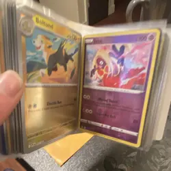 Pokemon Holo and Reverse Holo Foil Card Lot Mini Binder. No repeats, NM - Image 4