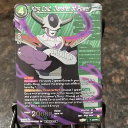 King Cold Transfer of Power CHAMPIONSHIP Foil Dragon Ball Super Card Game | NM - Image 1