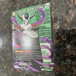 King Cold Transfer of Power CHAMPIONSHIP Foil Dragon Ball Super Card Game | NM - Image 2