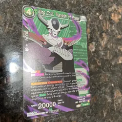 King Cold Transfer of Power CHAMPIONSHIP Foil Dragon Ball Super Card Game | NM - Image 3