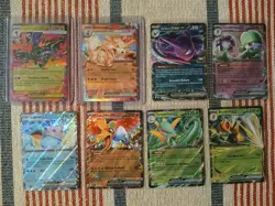 Pokemon TCG Ultra Rare Lot ×8 EX Cards (Ho-oh, Beedrill (Only 4 JRVISIONS13 ) - Image 1